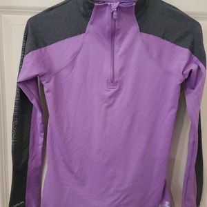 Girls 1/4 zip Under Armour shirt